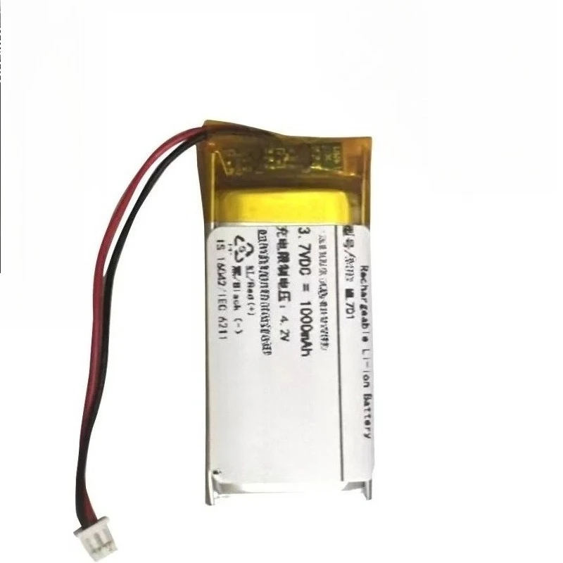 New ML701 3.7V 1000mAh Replaceable Battery for Thunderobot ML701 Dual-mode Wireless Version Mouse Battery Gaming Mouse Battery