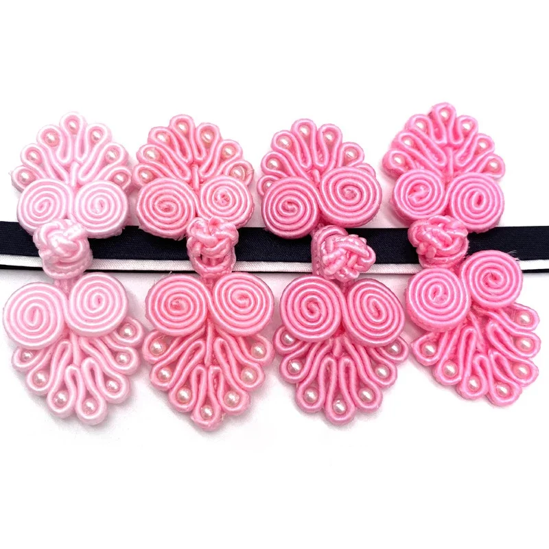 Handmade Chinese Closures Sewing Button, Knot Fastener, Cheongsam Tang Suit, DIY Crafts Buttons, Clothing Accessories, 10 Pairs