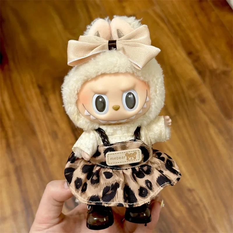 Nuovi accessori per vestiti per bambole in peluche MIni per accessori per vestiti per bambole Labubu V1 V2 regalo fai da te