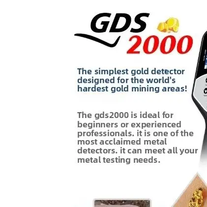 Metal Detector Underground Depth 5m Scanner Gold Detector Treasure Hunter GDS2000 Smart