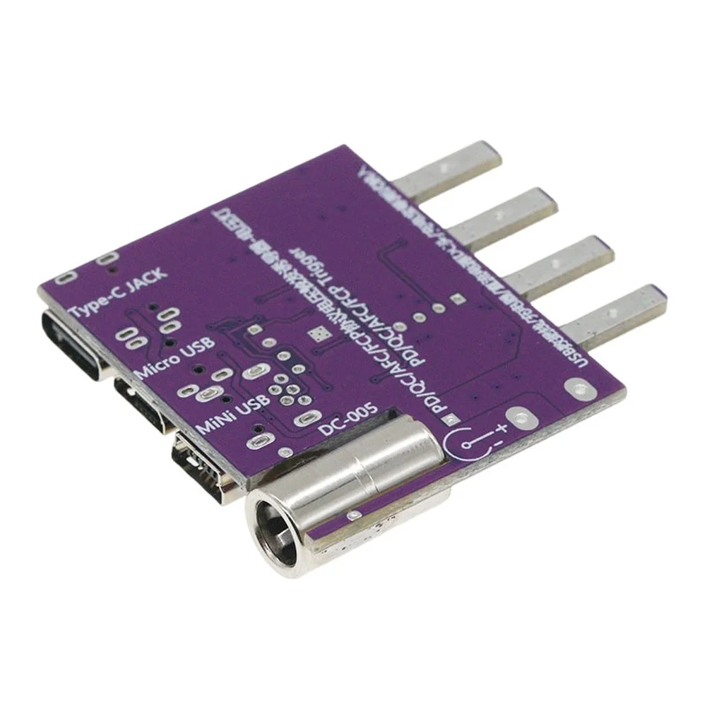 Type-C PD3.1 Fast Charging Protocol Test Board Voltage Meter Deceiver 140W Charger Aging Tool Instrument Parts Accessories