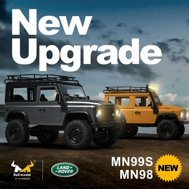 

Climbing car simulation Land Rover Defender model Mangniu MN99s full-scale four-wheel drive off-road can enter the diving sectio