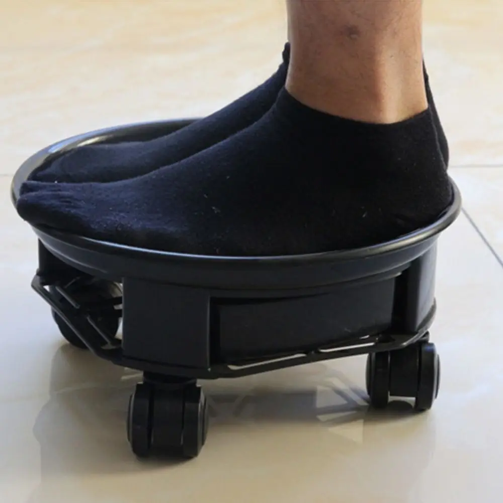 دائم المنقولة زهرة وعاء النبات صينية 360 درجة المتداول مع صينية المياه حامل النبات قاعدة اناء للزهور المحرك زهرة زارع الوقوف