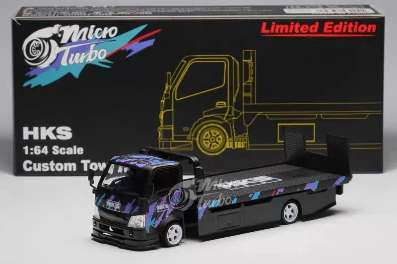 1:64, Lepel Runaway Gegalvaniseerde Flatbed Trailer Lightning Silhouet 23. Roze Varken Container Truck Collectie, Speelgoed voor jongens.