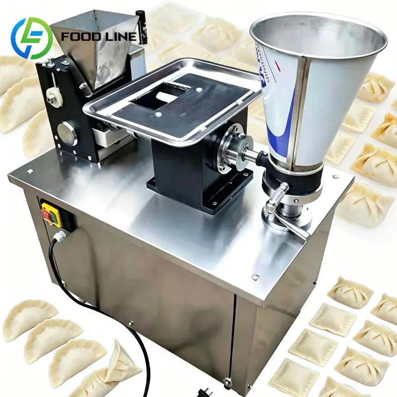 Commercial Dumpling Making Machine Automatic Filling And Dough Forming Stuffed Food Machine Customized