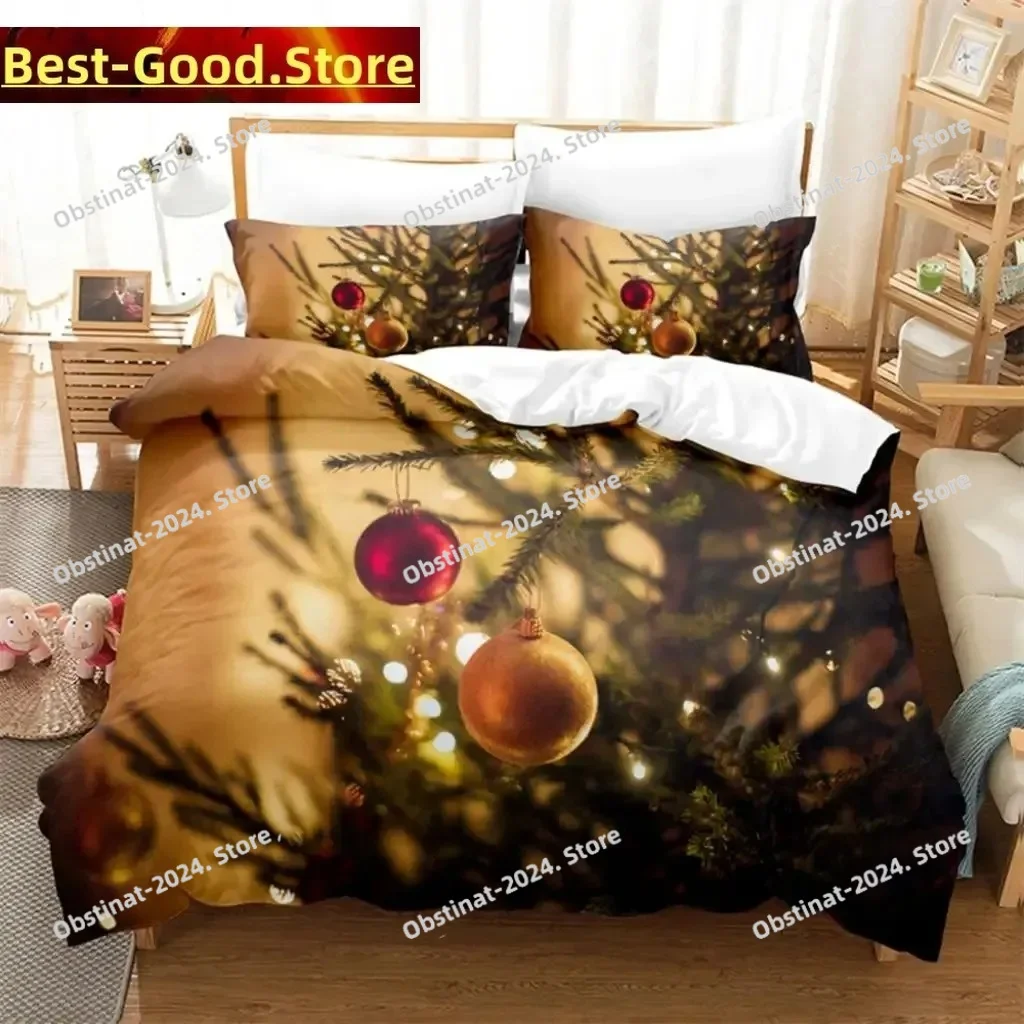 Fireplace Christmas  Bedding Set Duvet Cover Set 3d Bedding Digital Printing Bed Linen Queen Size Bedding Set Fashion Design