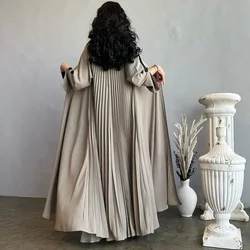 Eid Moslim Abaya Voor Vrouwen Feestjurken Jalabiya Geplooide Abaya Ramadan Marokko Dubai Kaftan Islam Vestidos Arab Lange Gewaad 2023