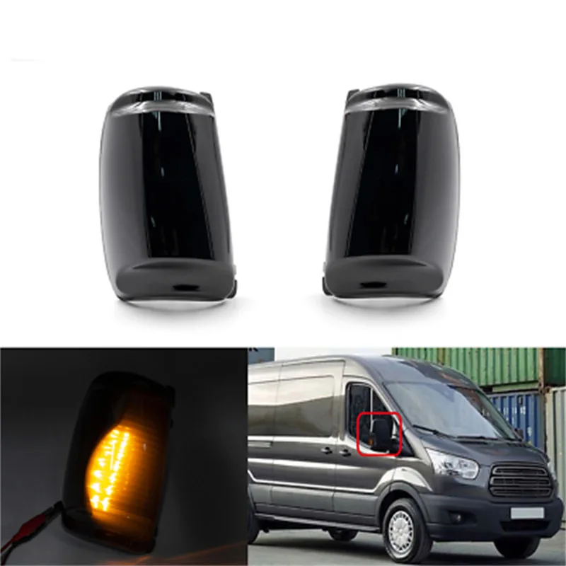 

2x LED Side Mirror Turn Signal Light for 2015-up FORD TRANSIT 150 250 350 350HD