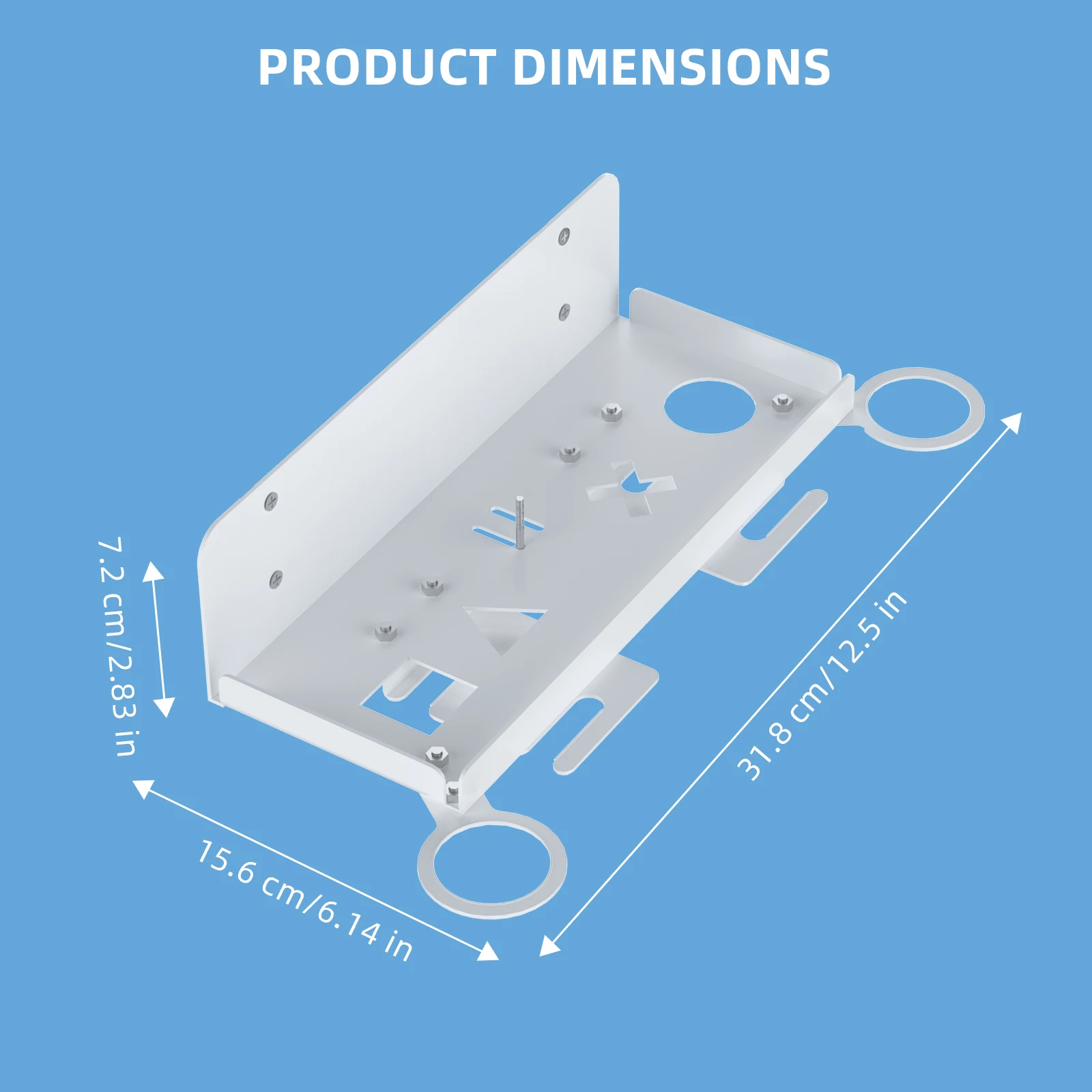 STORM SYRM All-in-One Wall Mount Bracket For PS5 console and Portal handhelds etc. JYS-P5213