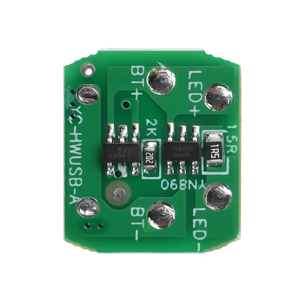 Плата-драйвера-фонарика-37-42-В-с-тремя-уровнями-затемнения-светодиодов-универсальная-зарядка-и-разрядка-встроенный-модуль-типа-c