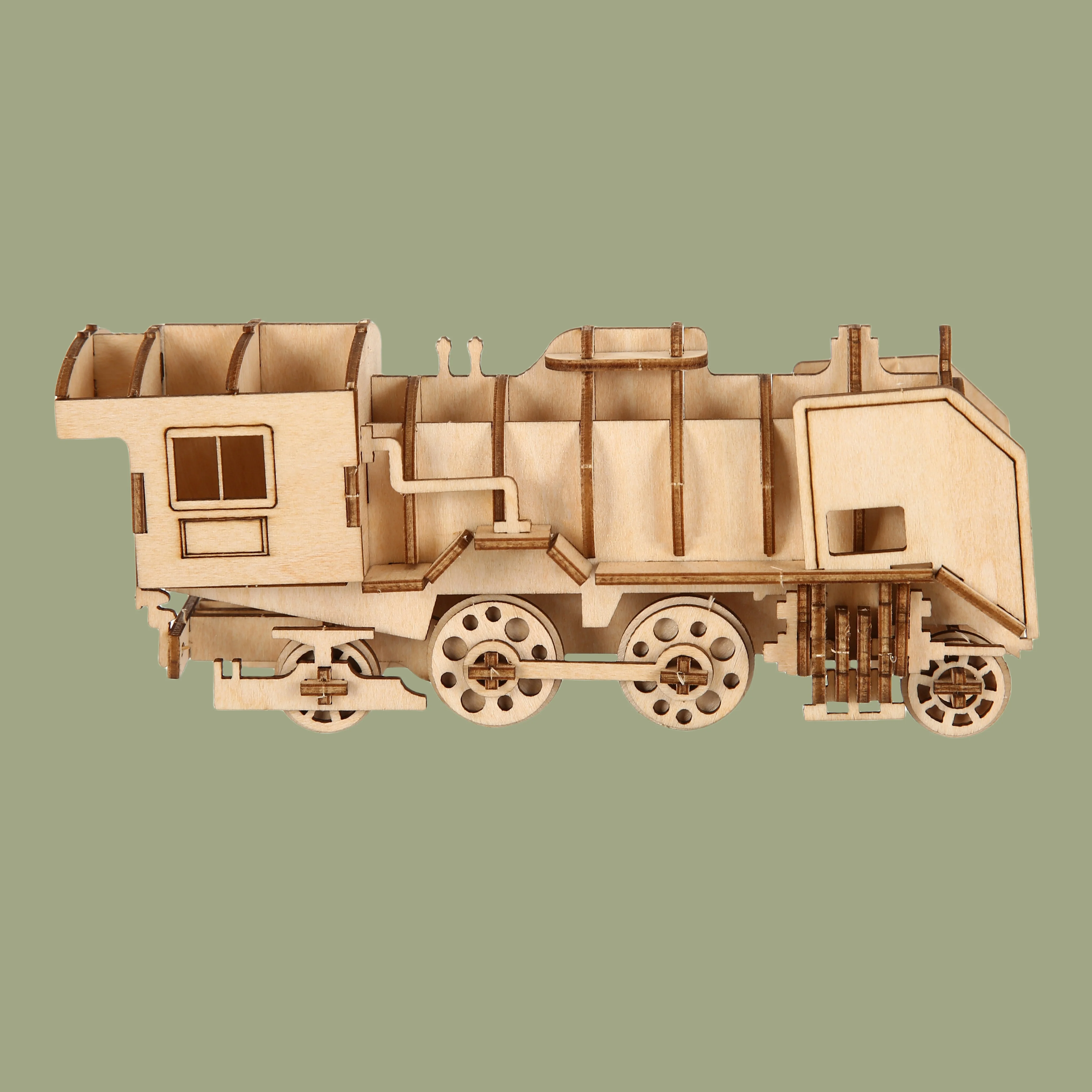 DIY 3D Treasure Box Wooden Puzzle Game Assembly Gift for Adult Building Block Treasure Box