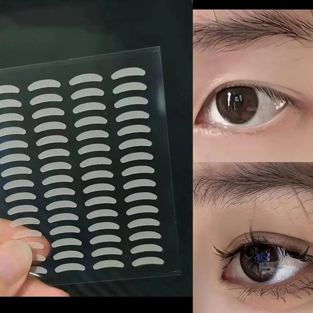 Gels en forme de ruban de couverture pour les yeux de touristes, haute viscosité, invisible, peau naturelle, autocollant de document pour les yeux, beauté respirante, anti-gonflement, G3I0