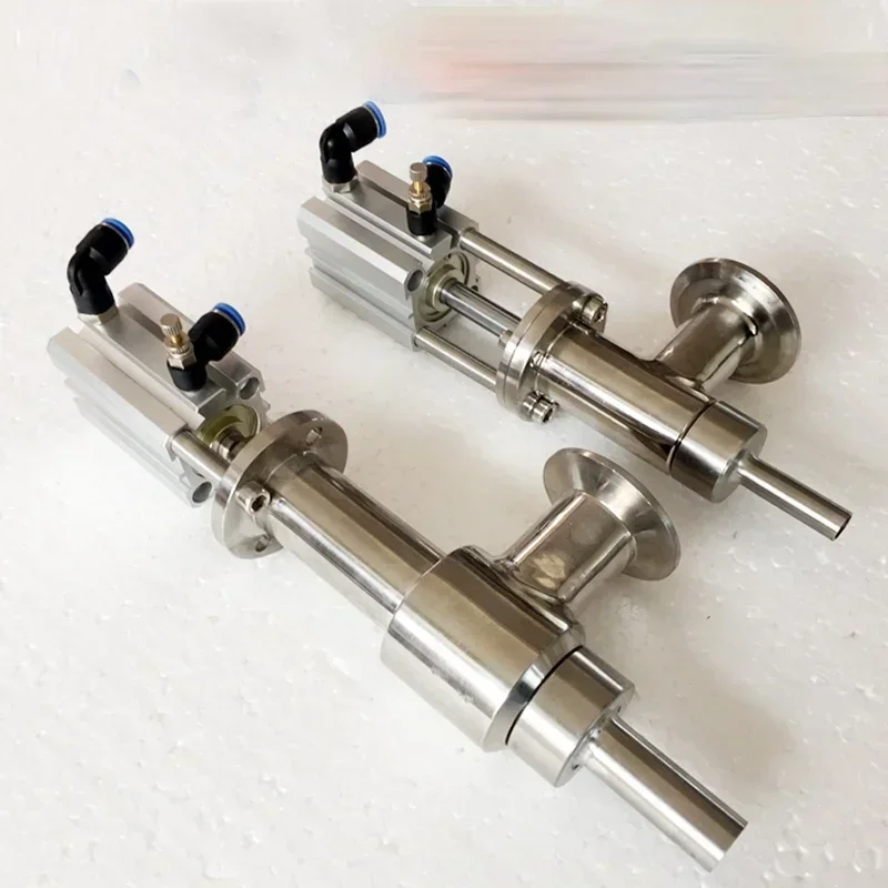 304 Stainless Steel Paste Liquid Filling Head Filling Machine Accessories Anti-drip Filling Head Discharge Valve