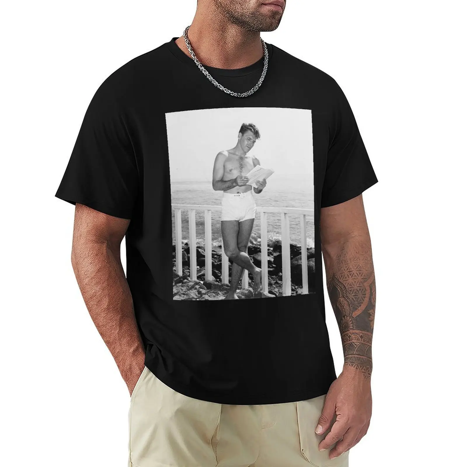burt lancaster sexy T-Shirt Quick Dry Light Sports T-Shirt