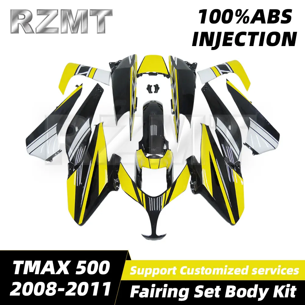 

Новый ABS для YAMAHA TMAX 500 2008-2011, комплект обтекателей для мотоцикла и велосипеда, комплект кузова, комплект впрыска корпуса 110a TMAX 500 08-11