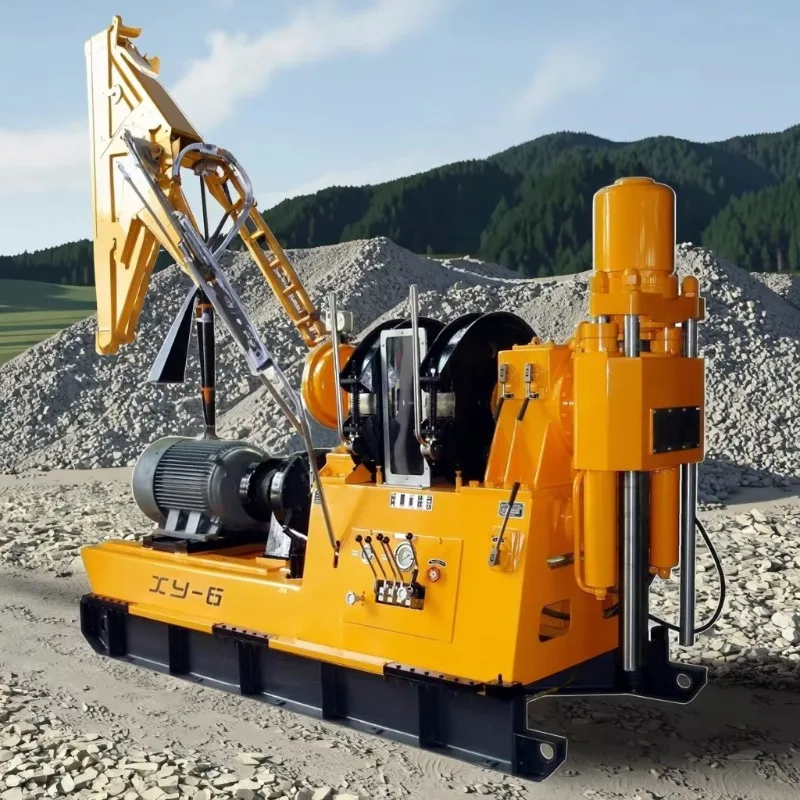 Customized Vertical Core Drilling Rig 200m/300m/500m Core Drill Rig  Wireline Core Drilling Rig For Geological Exploration