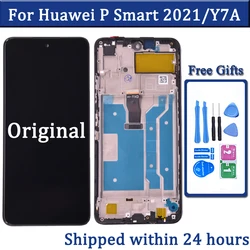 Original For Huawei P Smart 2021 PPA-LX2 LCD For Honor 10X lite DNN-LX9 For Huawei Y7a Display Touch Digitizer for Repairment