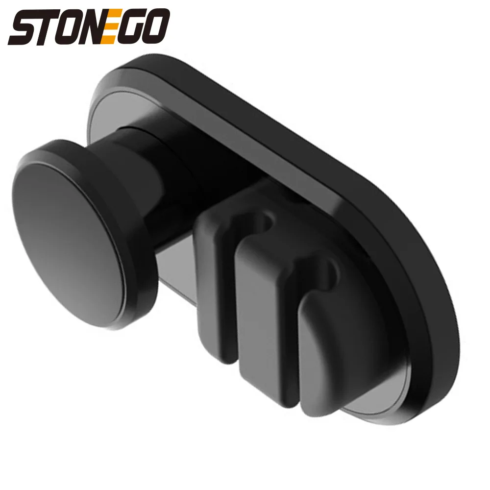 STONEGO Mini Car Hook Multifunctional Self Adhesive Home Hanger Auto Fastener Clip for USB Cable Organizer Key Bag Auto Storage