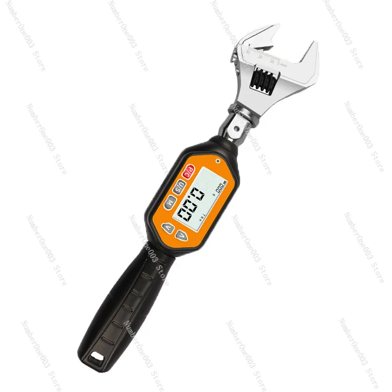 Mini Interchangeable Head Digital Display Torque Wrench Industrial Grade Auto Repair Preset Adjustable Torque Wrench