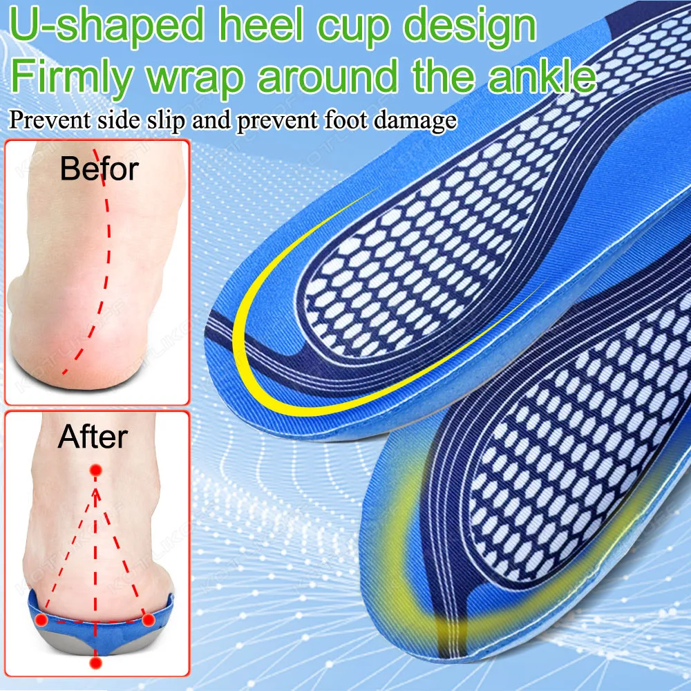 Orthopedic Insoles Flat Foot Correction Treatment For Collapse Of Transverse Arch of Foot Supporting Feet Improve X/O Leg Shape