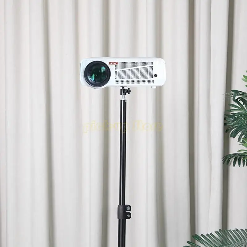 Алюминиевая настольная подставка для проектора для проекторов, камер и веб-камер, легкая для домашнего офиса и студии, вращение на 360 градусов