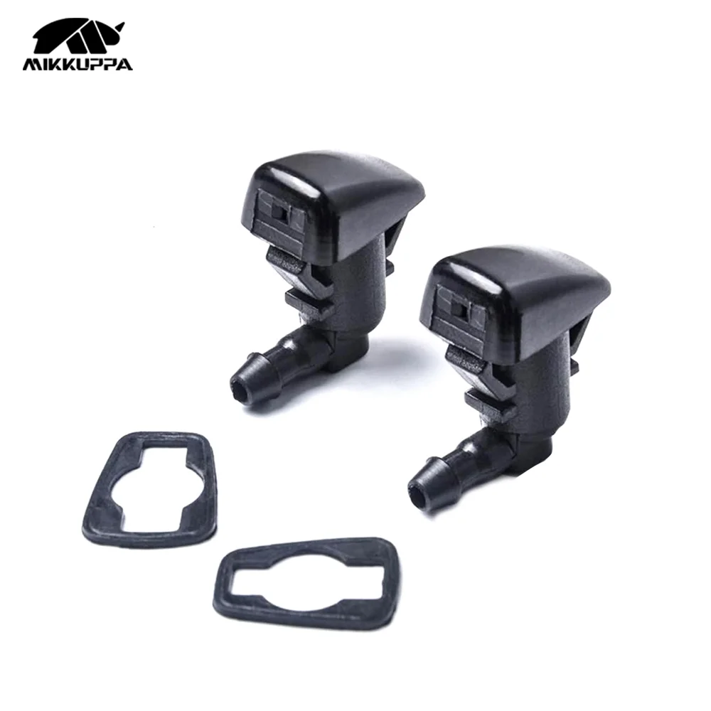 MIKKUPPA 2Pcs Front Windshield Washer Nozzle Spray Jet OEM 7T4Z-17603-A 8S4Z-17603-AA for Ford Lincoln SUV