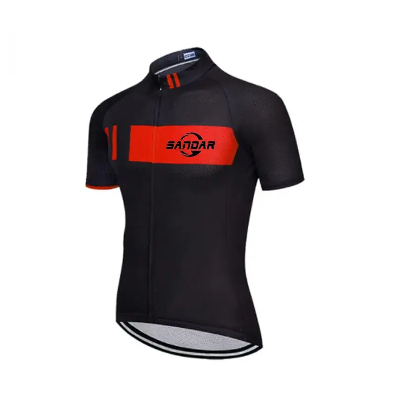2025 New Team Cycling Jersey Men Summer Outdoor Short sleeve Jersey MTB Bicycle Sports Riding Quick Dry Bicycle Shirts