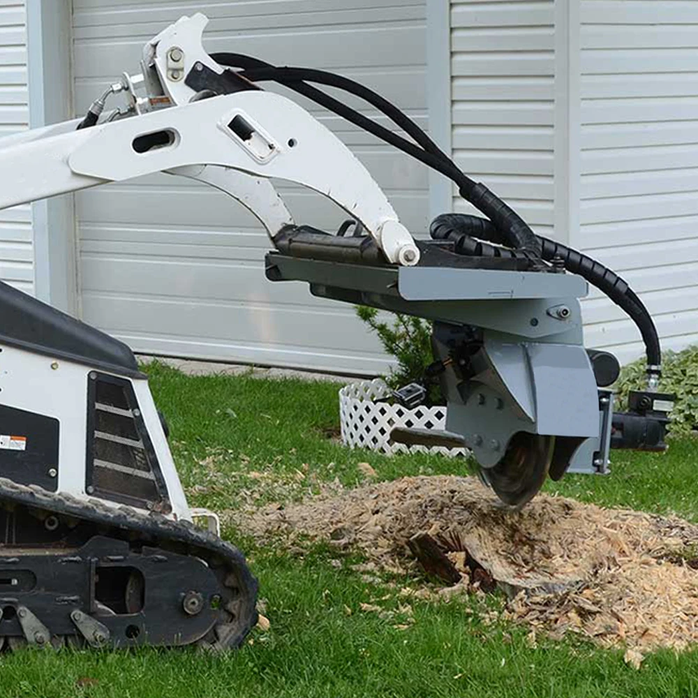 Irrigation Machine Excavator H - Stump Grinder Attachment recension och pris