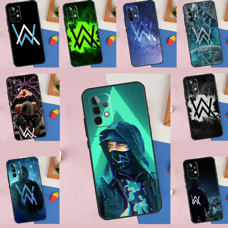 Alan Walker DJ Cover For Samsung Galaxy A54 A34 A14 A32 A22 A12 A13 A23 A33 A53 A73 A51 A71 A52 Case