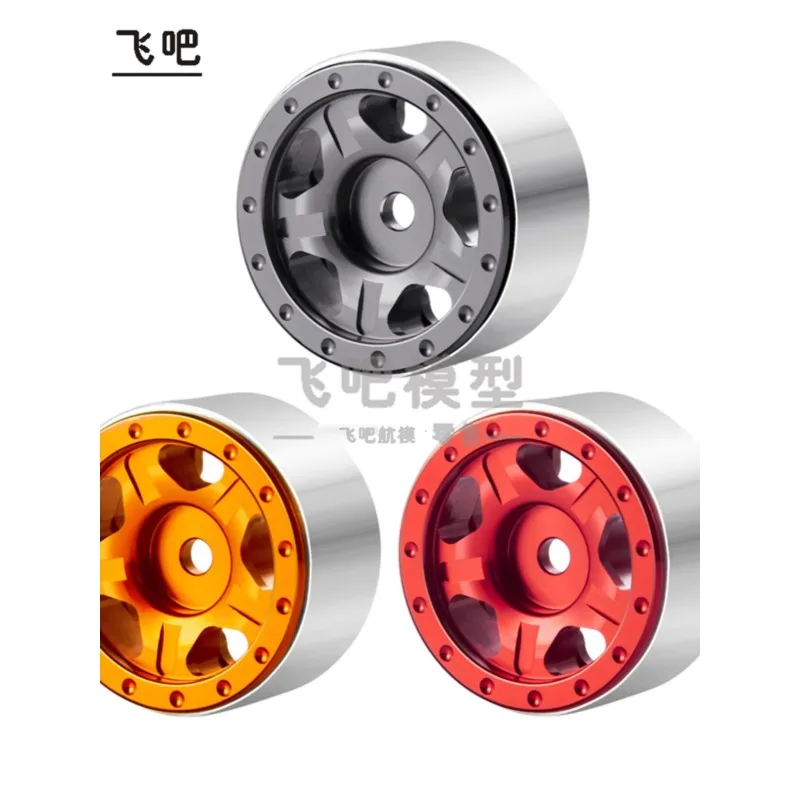 CNC Metal Wheel Hub Axial 1/24 SCX24 90081 Xiaomi Jimny Jeep Climbing Car DIY Modification Accessories