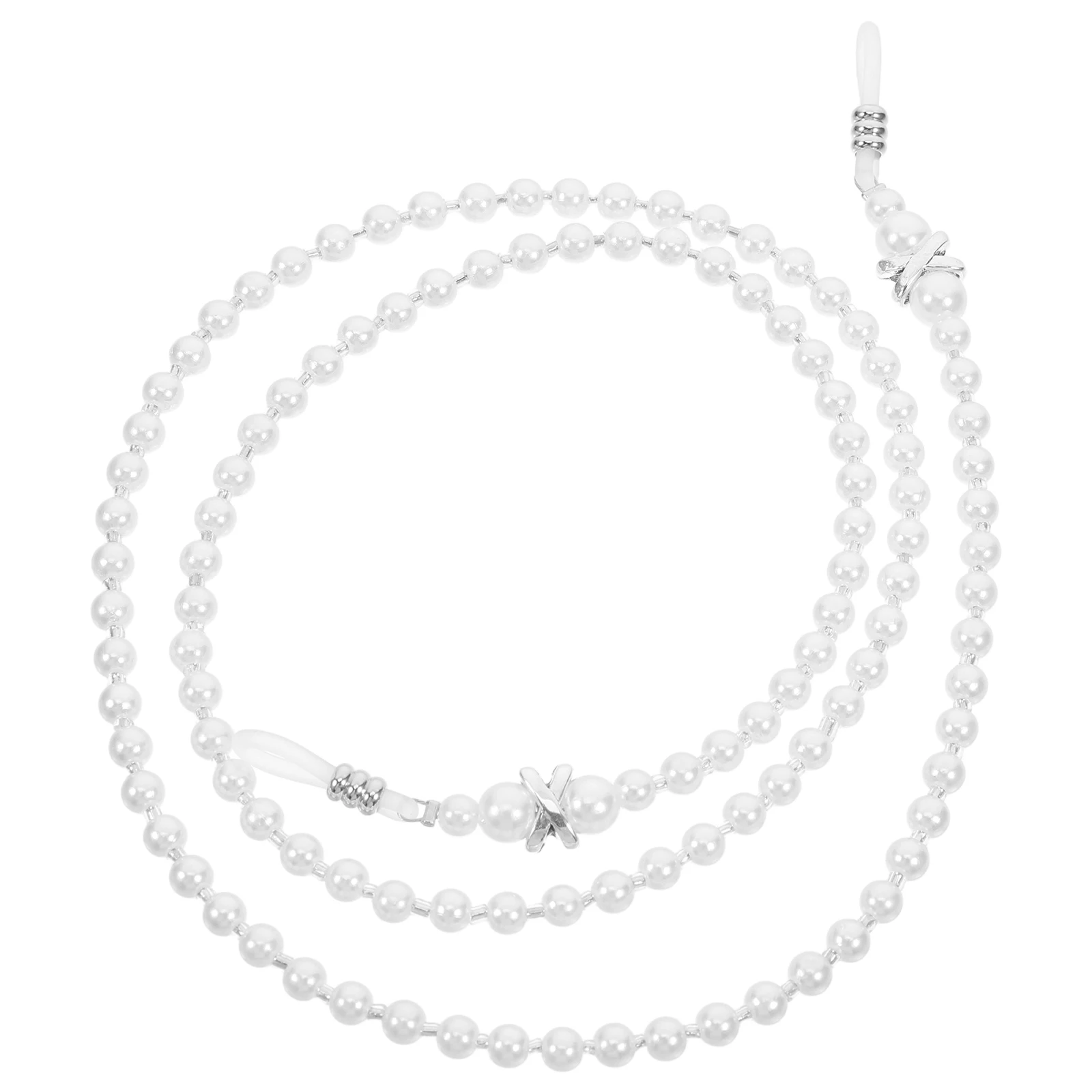 

Pearl Glasses Chain Beads Cord Non slip Holder Sunglasses Lanyard Woman Mask Necklace Anti falling Eyewear Strap Accessories