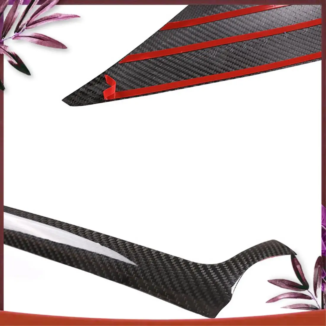 

Durable LHD Real Carbon Fiber Car Dashboard Cover Stickers For-BMW 3 4 Series GT F30 F32 F34 Accessories