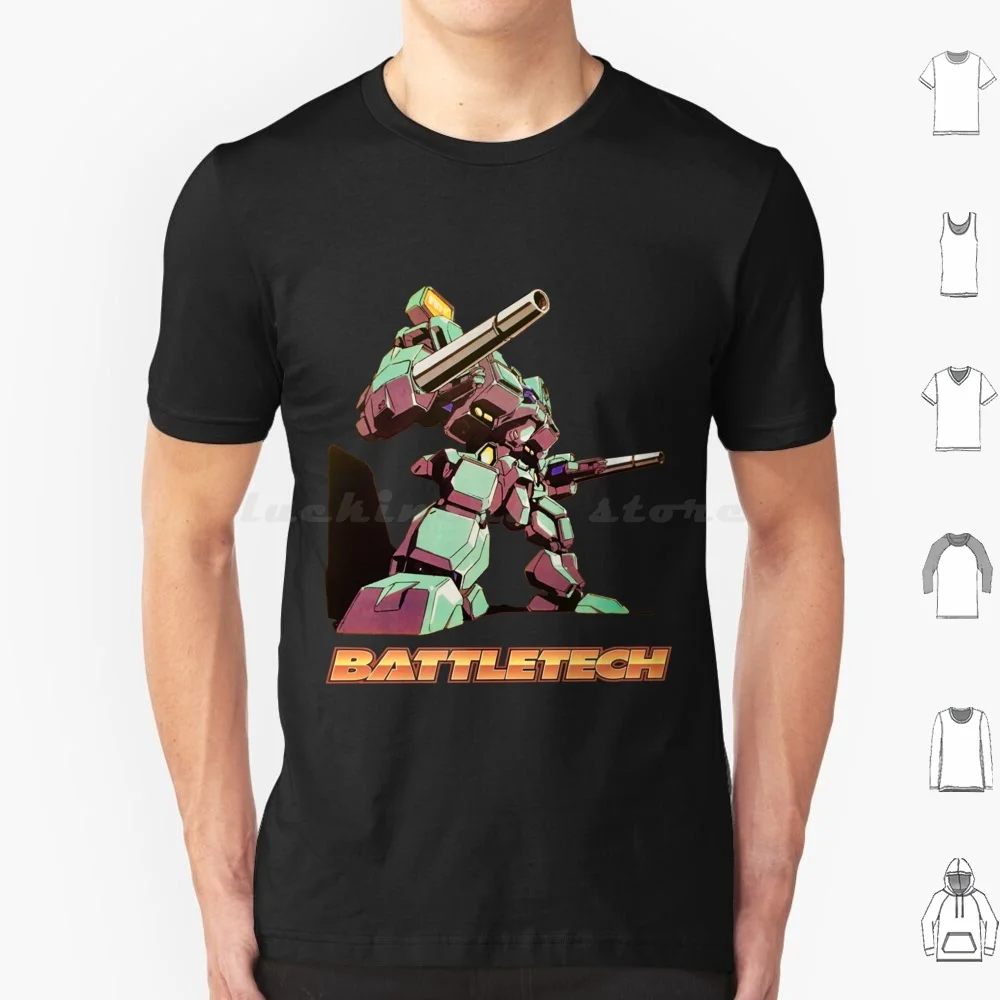 Unseen Battletech T Shirt Cotton Men Women DIY Print Battletech Mech Mwo Robot Mechs Mecha Online Clans Machine Battlemech