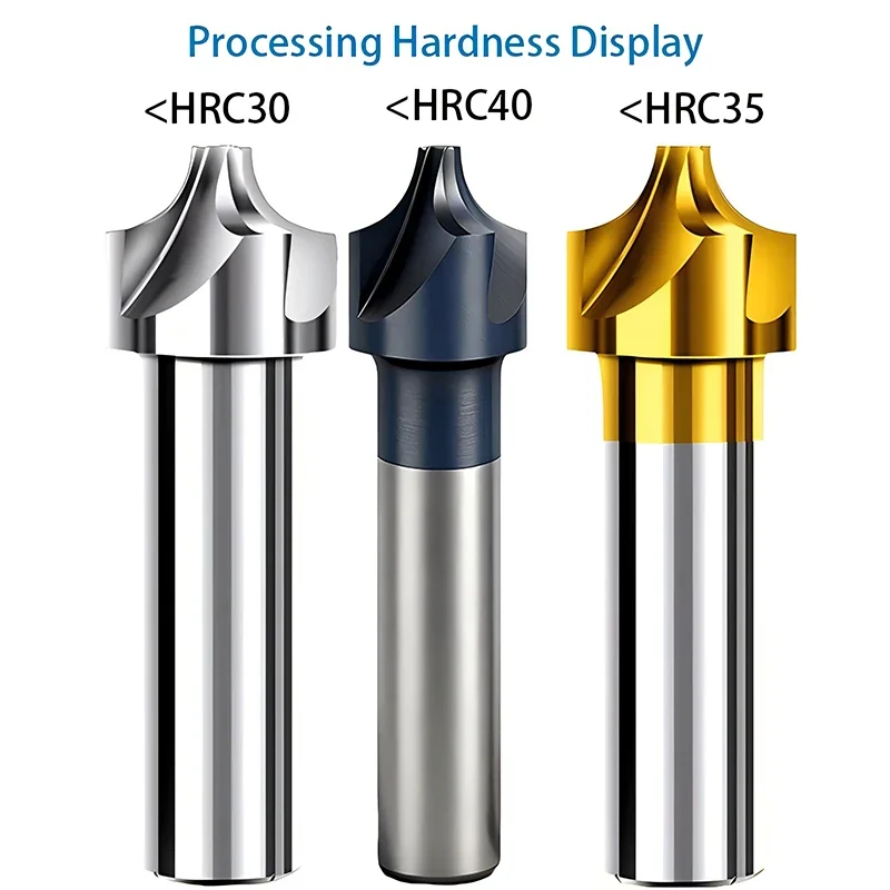 HSS Corner Rounding End Mill R Angle Fillet Radius Quarter Circle Cutter R1 R2 R3 R4 R5 R6 R7 R8 R9 R10 Milling Machine Tool