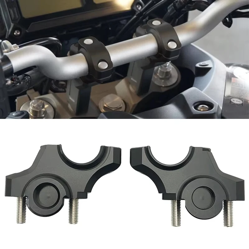 

Handle Bar Riser Clamp Extend Handlebar Adapter Mount For Yamaha MT-09 FZ-09 MT09 FZ09 XSR900 XSR 900 2012-2020 2019 Motorcycle