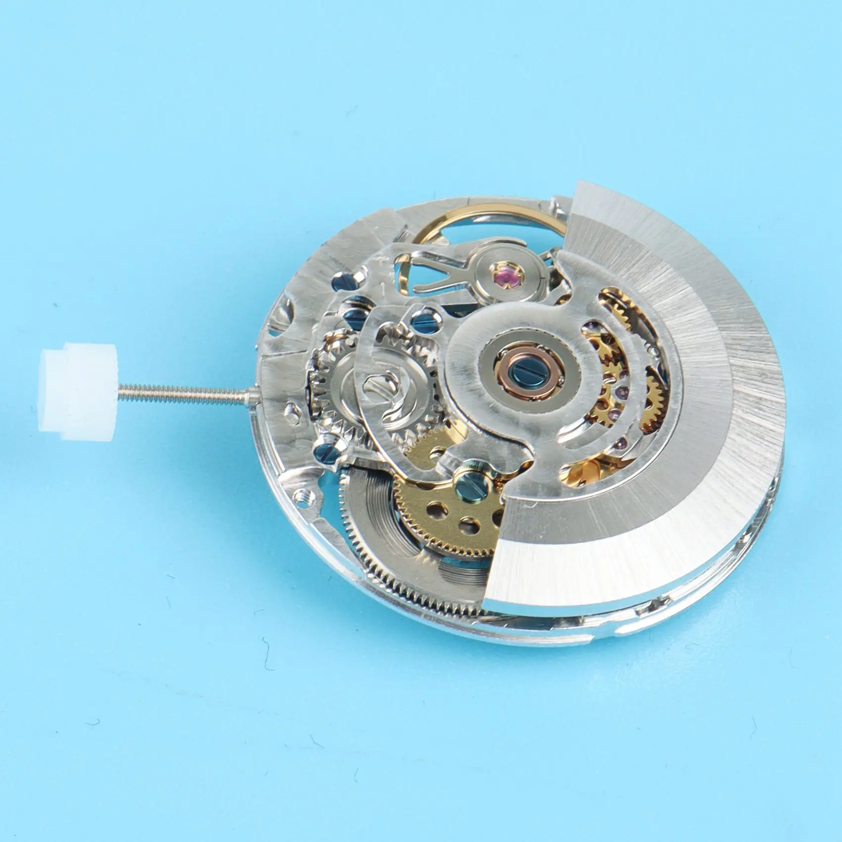 

Must Have 2824 Skeleton Movement Golden Skeleton Movement 2824 Movement Three-Pin No Calendar Watch Accessories