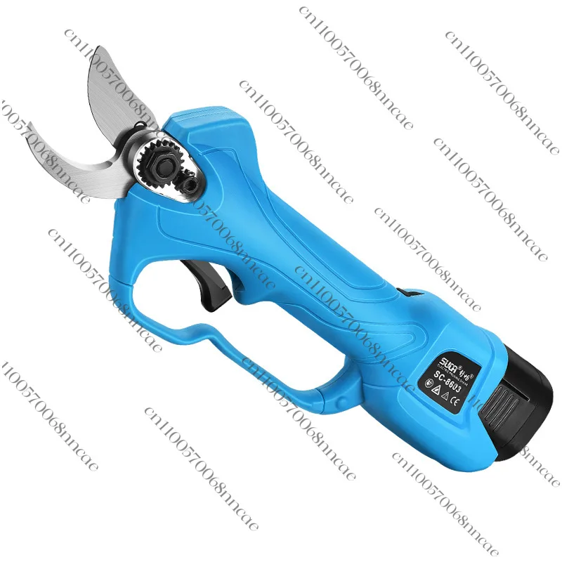 New 3 cm electric pruning shears fruit tree branches shears lithium battery garden scissors radio shears