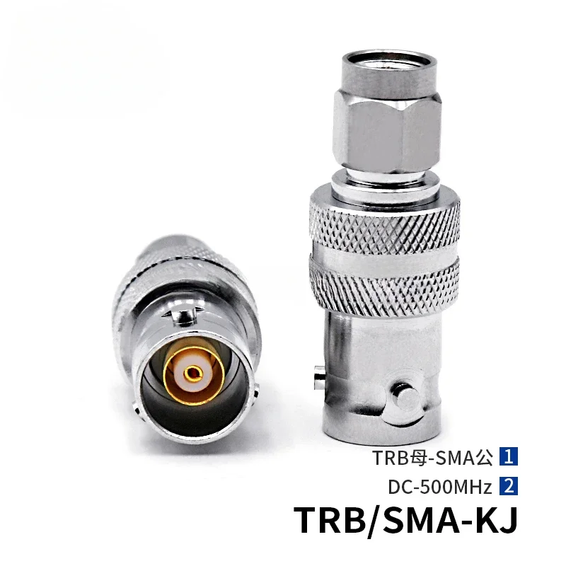 RF Adapter TRB/SMA-KJ Triple Coaxial BNC Female To SMA Male SMA/TRB-JK