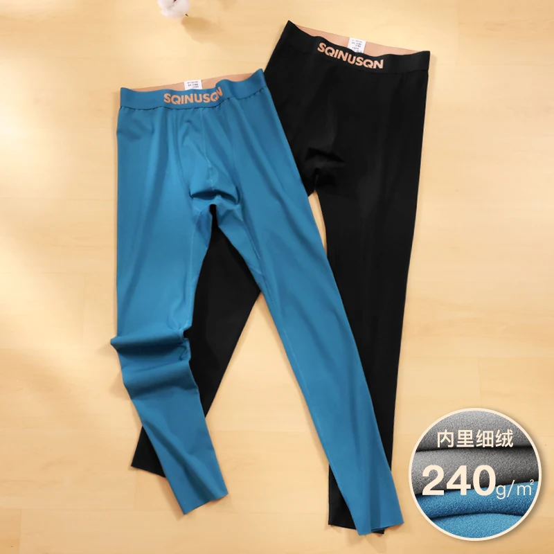 Men's shark pants slim fit sports leggings trousers underwear and autumn pants warm bodybuildingleggings for autumn and winter