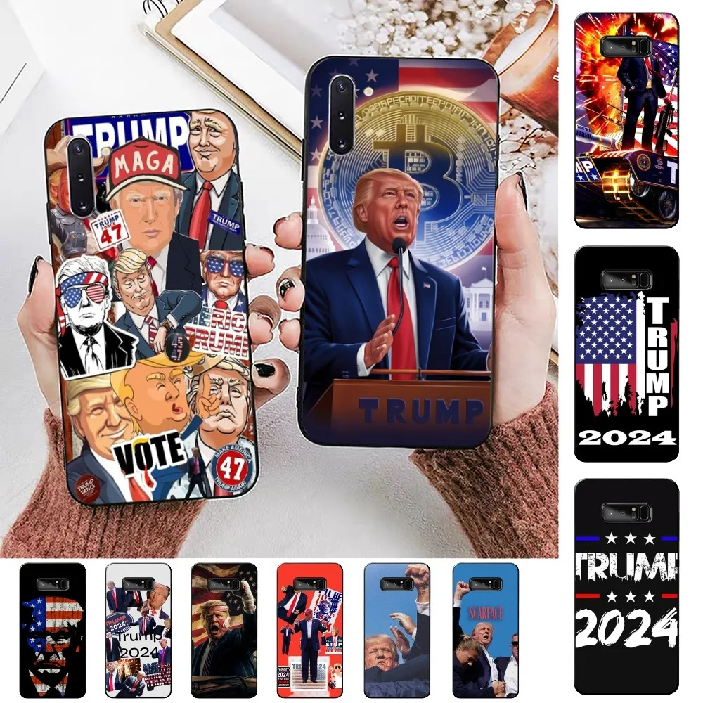 Drain The Swamp2024 Trump Phone Case For Samsung Note 8 9 10 20 pro plus lite M 10 11 20 30 21 31 51 A 21 22 42 02 03