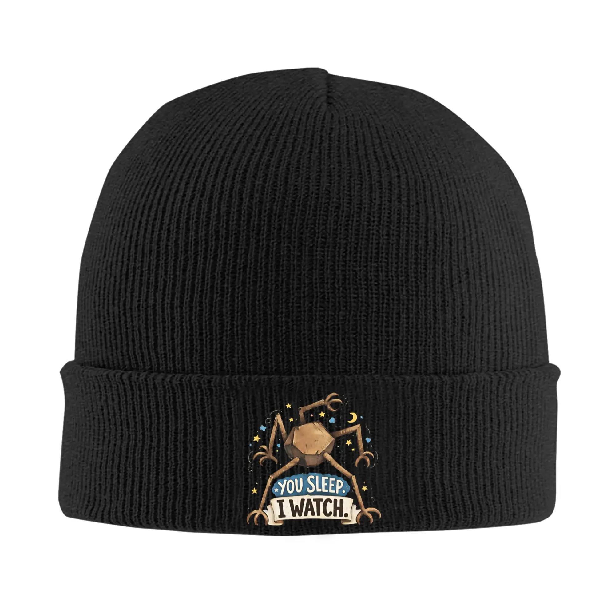 You Sleep I Watch Retro Alien Sci Fi Lovers Project Hail Mary Rocky Inspired Sci Fi Knit Hat Vintage Caps Men Kpop Beanie Hats