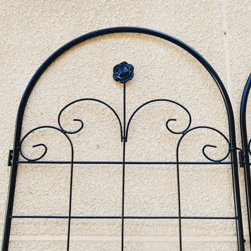 

Assemble Climbing Climbing plants Garden Metal Plants Pre Rose Sturdy Trellis 2 Pack Metal Garden Trellis for Climbing Plants Ou