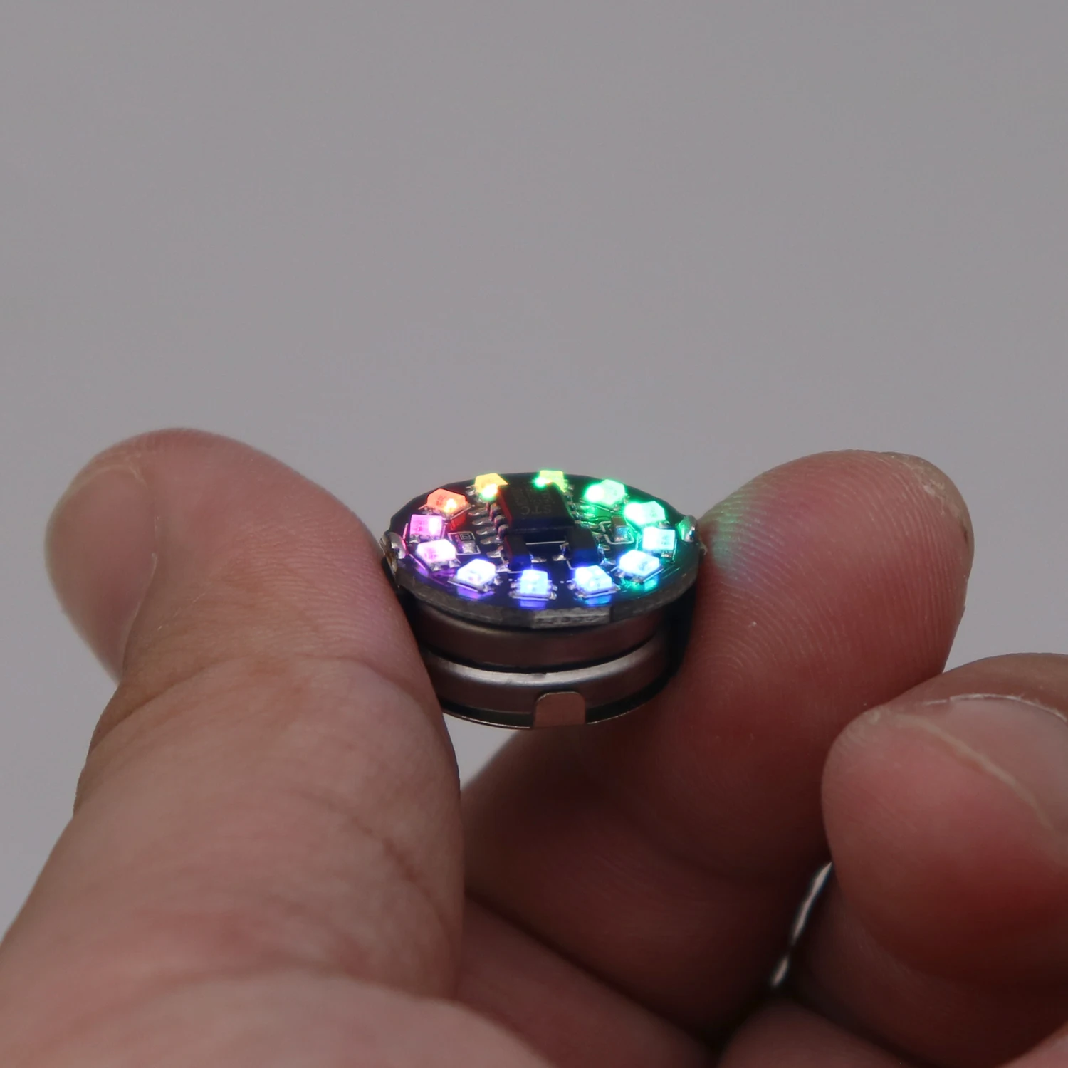 4 Mode Colorful Wireless LED Light Magnetic Control Lamp Magnet Induction + Button Battery Powered DIY Anime Landscape Dioramas