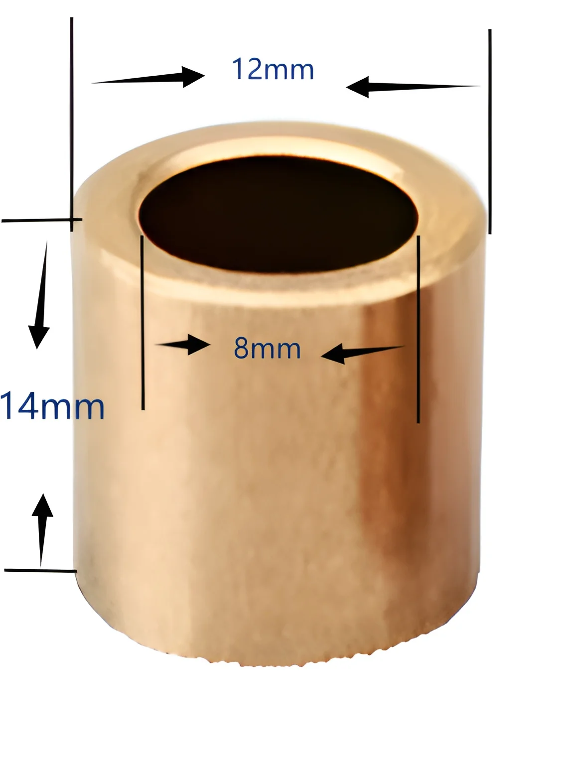 1Pc Bread Machine Accessories Bearing Copper Sleeve