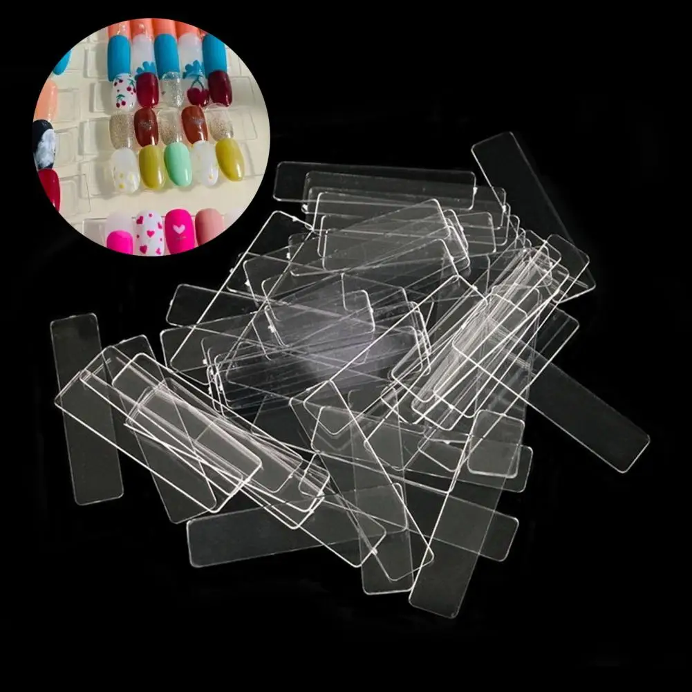 Lightweight Nail Sample Sticks Easy to Use Manicure Practice Sticks Tool Useful Organize Nail Display Strips