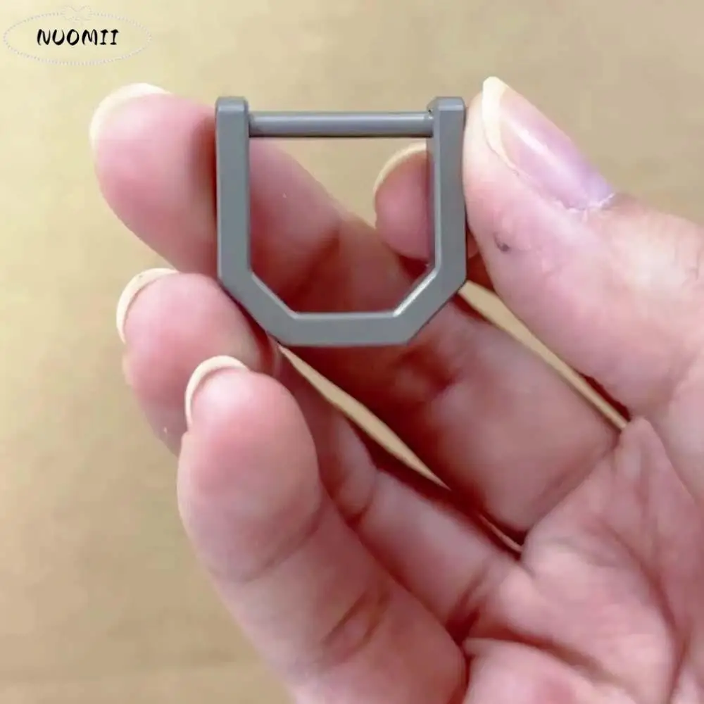 

Брелок для ключей из полиэстера и титанового сплава, очаровательный брелок, аксессуары, D-образный брелок с винтом, многофункциональная мини-пряжка