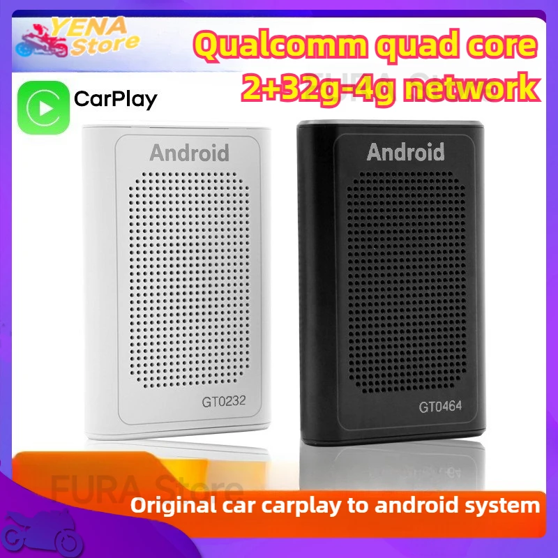

Smart 64g Wifi Android system USB wireless Carplay Ai Box Car multimedia Android Car in-car module screen projection