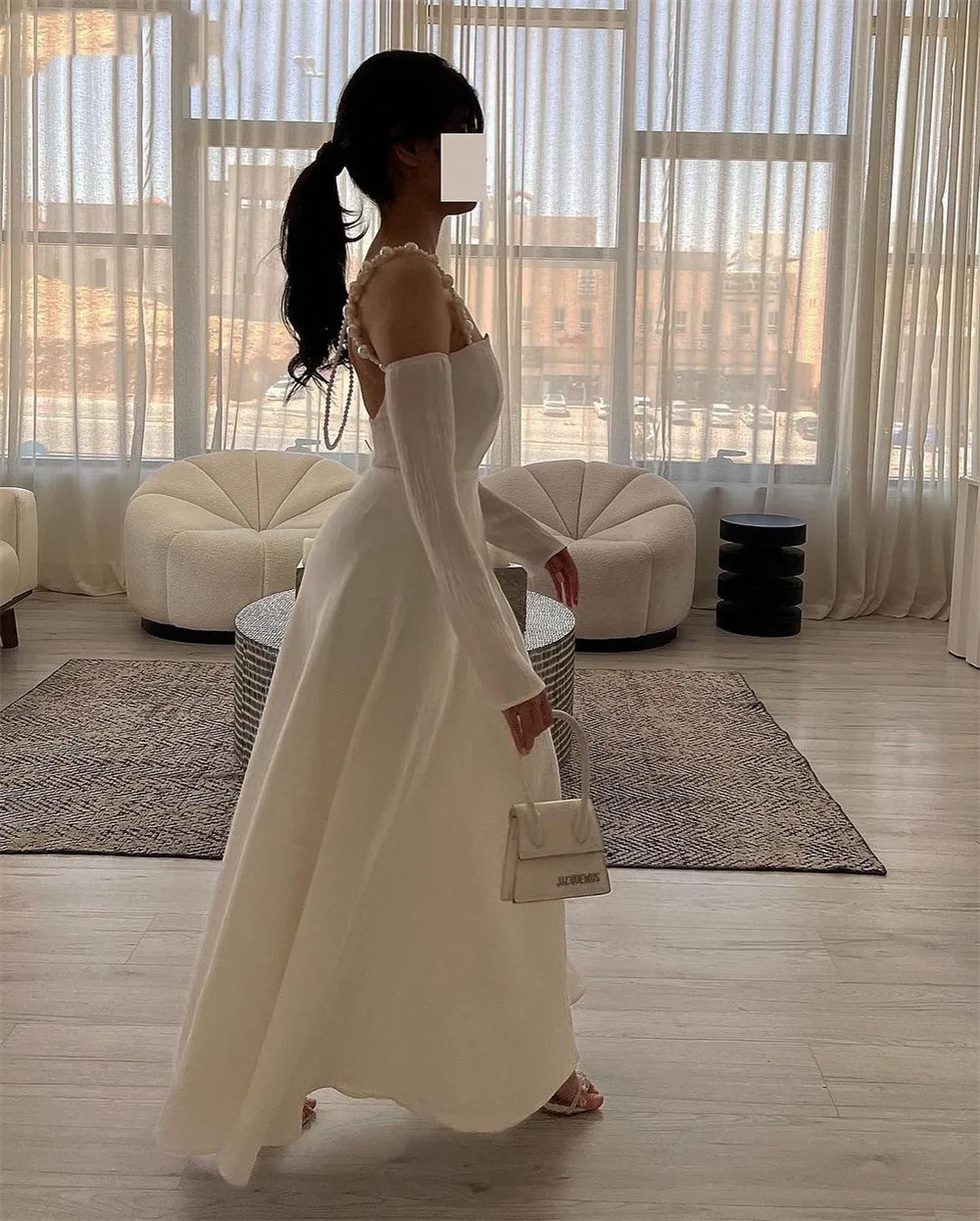 

Welove Backless Tiered Ruffles Mermaind Evening Gown Formal Elegant Prom Blue Sheath Fold New Party Dresses for Women 2023