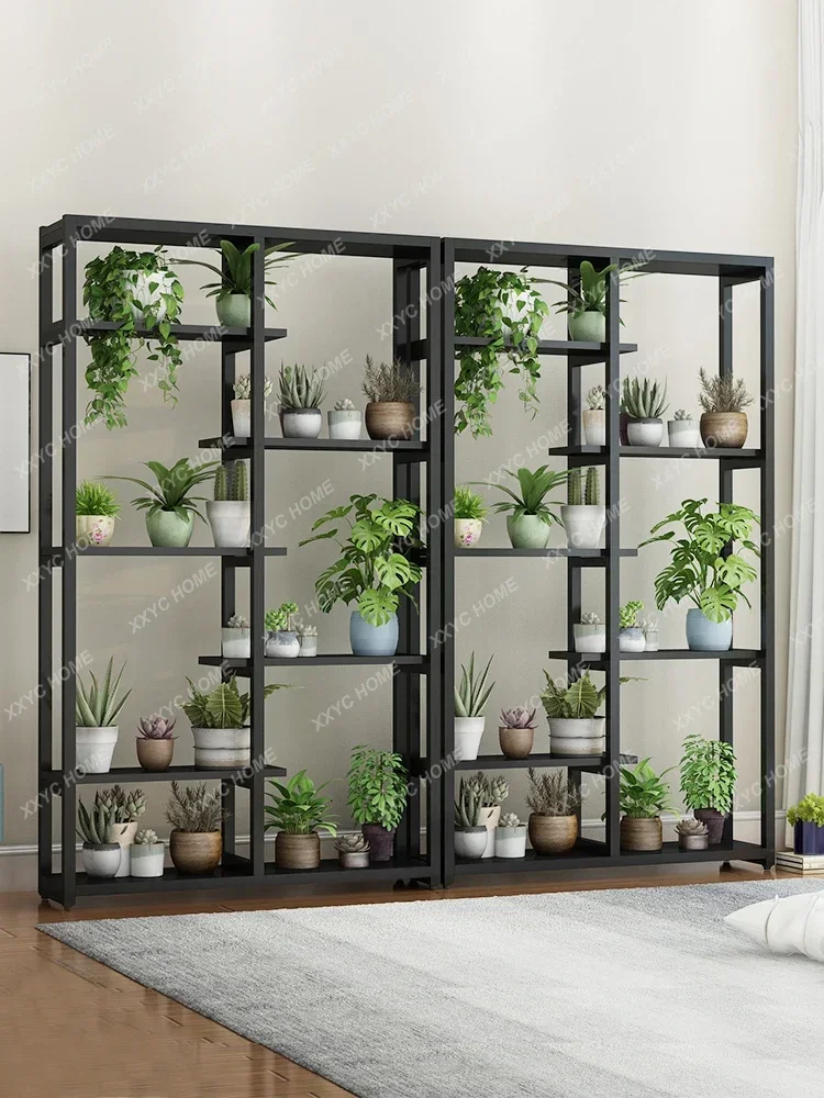 

Многоярусная полка для цветов на балконе, стеллаж из кованого железа для гостиной, полка для цветочных Горшков