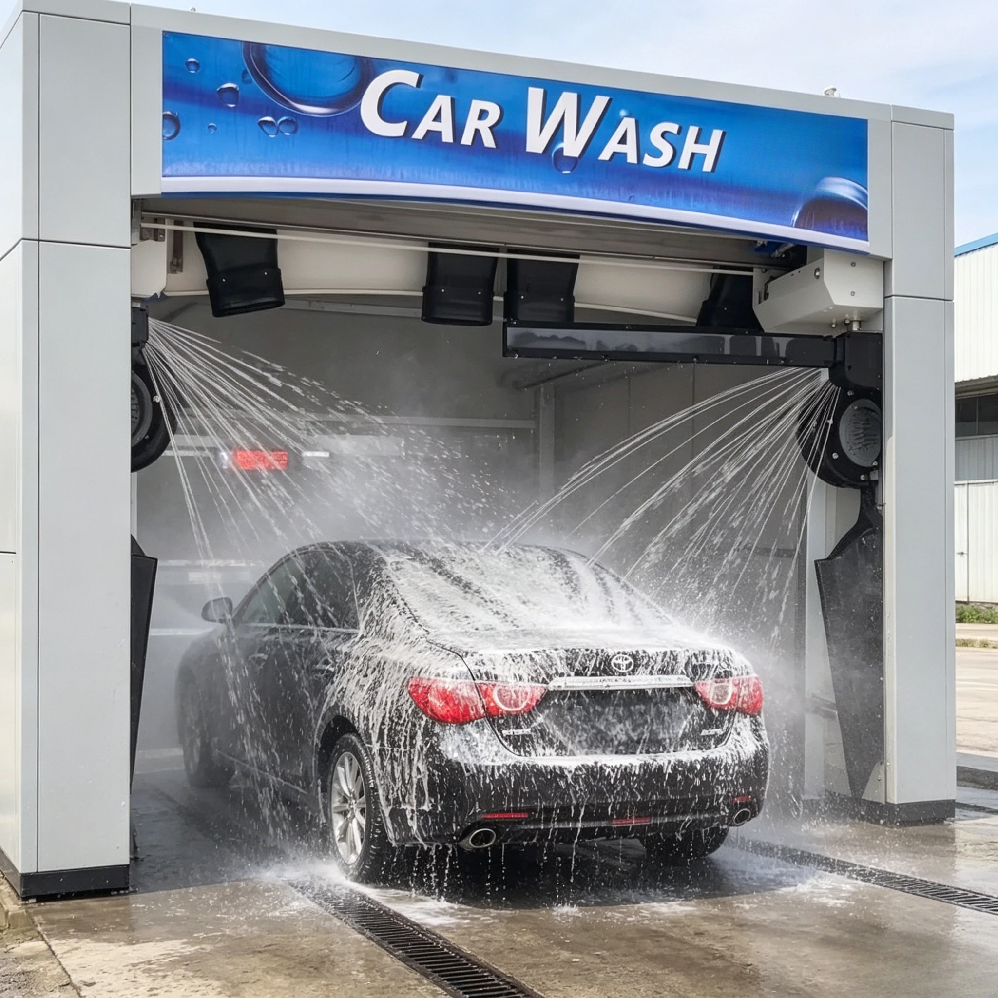 Smart Self Service Touchless High Pressure Fully Automatic Car Wash Machine, Intelligent Payment for Car Wash Station Customized
